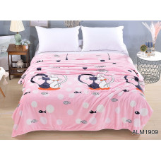 Плед велсофт (мікрофібра) ALM1909