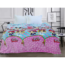 Плед велсофт (мікрофібра) LOL