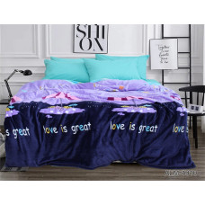 Плед велсофт (мікрофібра) ALM1910