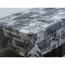 Скатертина кухонна Гілка сіра