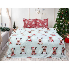 Плед велсофт (мікрофібра) VL-FL7402