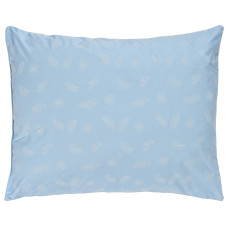 Подушка лебедячий пух Блакитна 70х70