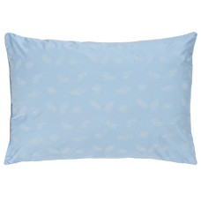 Подушка лебедячий пух Блакитна 50х70