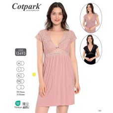 Нічна сорочка 13493 pudra