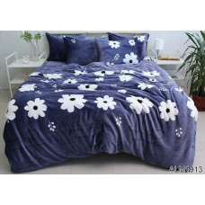 Комплект постільної білизни велсофт (мікрофібра) ALM1913