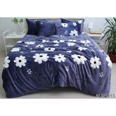 Комплект постільної білизни велсофт (мікрофібра) ALM1913