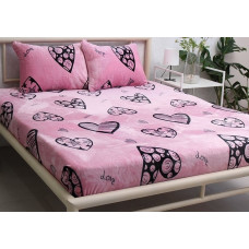 Простирадло на резинці+наволочки (180х200х20) ALM1921
