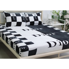 Простирадло на резинці+наволочки (180х200х20) VL-057