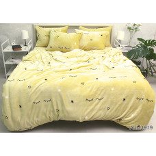 Комплект постільної білизни велсофт (мікрофібра) ALM1919