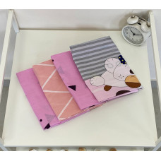 Набір наволочок 4 шт. ренфорс Мікс №39