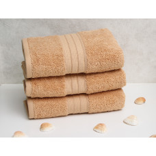 Рушник 50х90 Polosa колір: бежевий