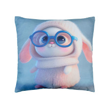 Подушка декоративна Home Line "Зайка в окулярах" 189212
