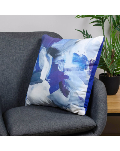 Подушка декоративна Home Line "Абстракція" (синя) 189206