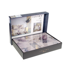 Євро комплект постільної білизни Issimo "VIOLA DIGITAL" (в коробці) 187997