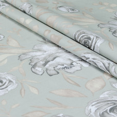 Євро комплект постільної білизни Home Line "СІРІ ТРОЯНДИ" 184330