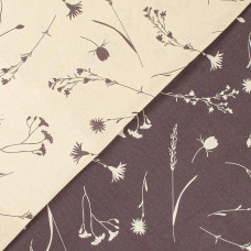 Півтораспальний комплект постільної білизни Home Line ЕКО "ВОЛОШКИ" (темно-ліловий) 184227