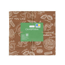 Скатертина Home Line "Паста" (світло-коричневий/суровий) 120х150 183953