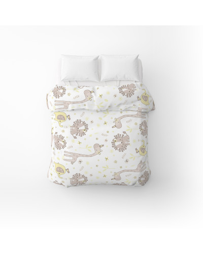 Підковдра бязева Home Line "Мадагаскар" (кавово-жовтий) 145х215см 183223