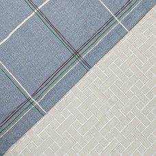 Євро комплект постільної білизни Home Line "ГАНА" 183010