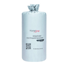 Сімейний комплект постільної білизни Home Line (світло-блакитний) 182972