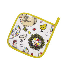 Прихватка "Курочки" 20x20см 182838