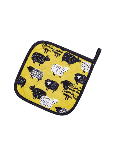 Прихватка "Овечки" 20x20см 182836