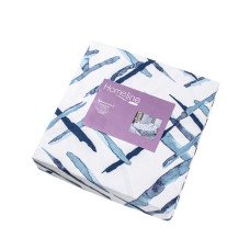 Сімейний комплект постільної білизни Home Line (синьо-білий) 182768