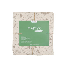 Фартух "Курочки" (світло-коричневий/сіро-бежевий) 182684