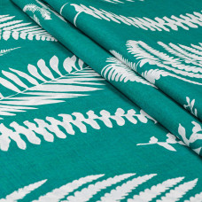 Простирадло бязеве Home Line "Папороть" 220х240см (зелений) 181409