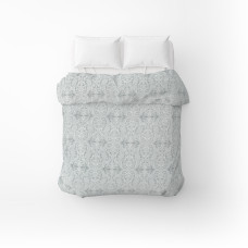 Підковдра бязева Home Line "Завитки" (сірий) 175х215см 181398