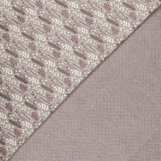 Півтораспальний комплект постільної білизни Home Line "ЦВІТІННЯ ТРАВ/ПШОНО" (сіро-ліловий) 181397