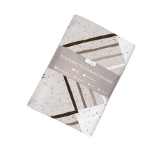 Півтораспальний комплект постільної білизни Home Line "ЗАХОПЛЕНІСТЬ" (бузково-бежевий) 181395