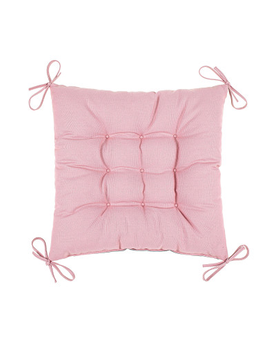 Подушка з зав'язками Home Line "Весільна троянда" (грета сіра) 40х40см 180142