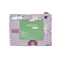 Фартух з регульованою зав'язкою полупанама "Гав-гав" (сіро-бузковий) 179701