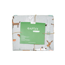 Фартух з регульованою зав'язкою полупанама "Гав-гав" (сіро) 179700