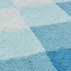 Килимок для ванної "Rhombs" (блакитний) 50х65см 179634