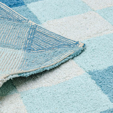 Килимок для ванної "Rhombs" (блакитний) 50х65см 179634