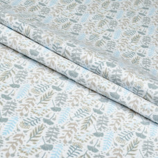 Півтораспальний комплект постільної білизни Home Line "ЦВІТІННЯ ТРАВ" (блакитний) 179190