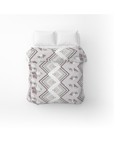 Підковдра бязева Home Line "Захопленість" (сіро-рожевий) 145х215см 178716