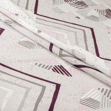 Підковдра бязева Home Line "Захопленість" (сіро-рожевий) 145х215см 178716