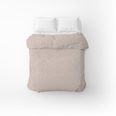Підковдра бязева Home Line "Горох" (рожево-ліловий на білому) 145х215см 178713