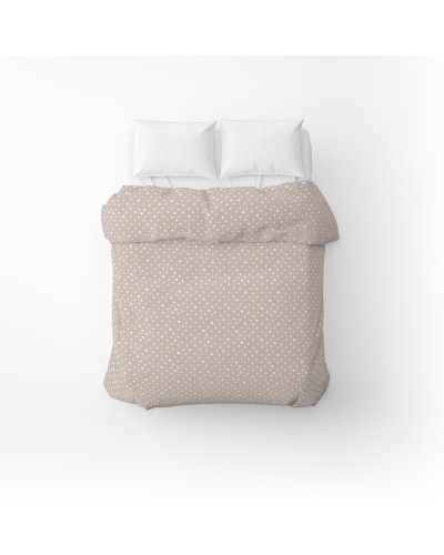 Підковдра бязева Home Line "Горох" (рожево-ліловий на білому) 145х215см 178713