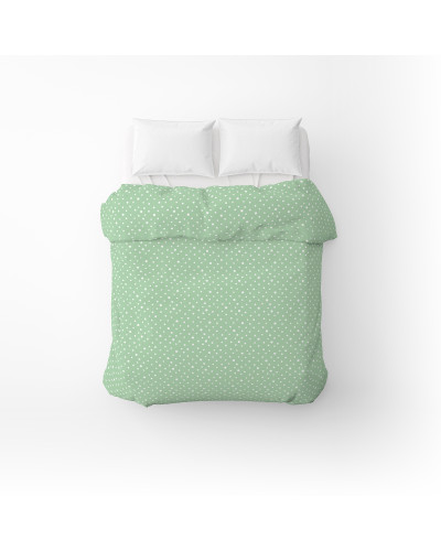 Підковдра бязева Home Line "Горох" (білий на зеленому) 145х215см 178712