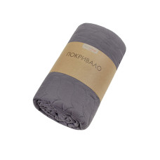 Покривало стьобане Home Line 160х210 (сірий) 178208