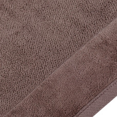 Рушник махровий "Валенсія" (коричневий) 40х70см 177651
