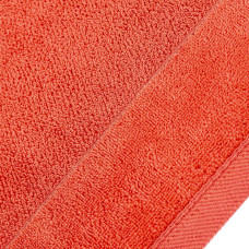 Рушник махровий "Валенсія" (кораловий) 40х70см 177649