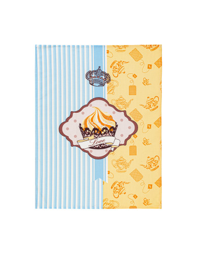 Рушник вафельний Home Line "Love корона" 45х60см 175571