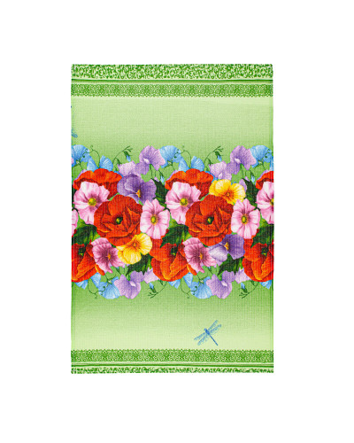 Рушник вафельний Home Line "Етно Маки" 45х70см 175464