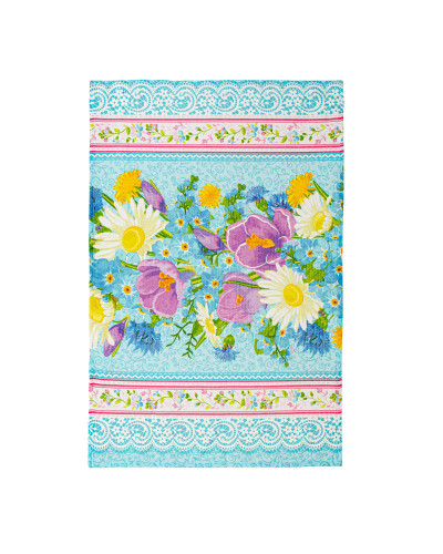 Рушник вафельний Home Line "Етно Весняний букет" 45х70см 175460
