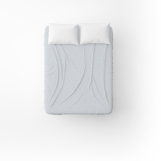 Простирадло бязеве Home Line "Зорі різні" 150х215см (сіро-блакитний) 175323